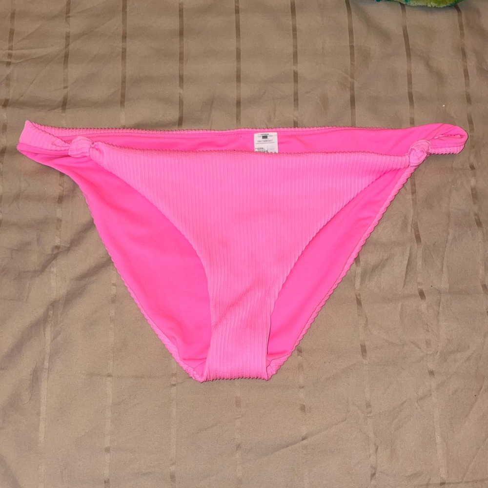 Hollister hot pink bikini bottoms